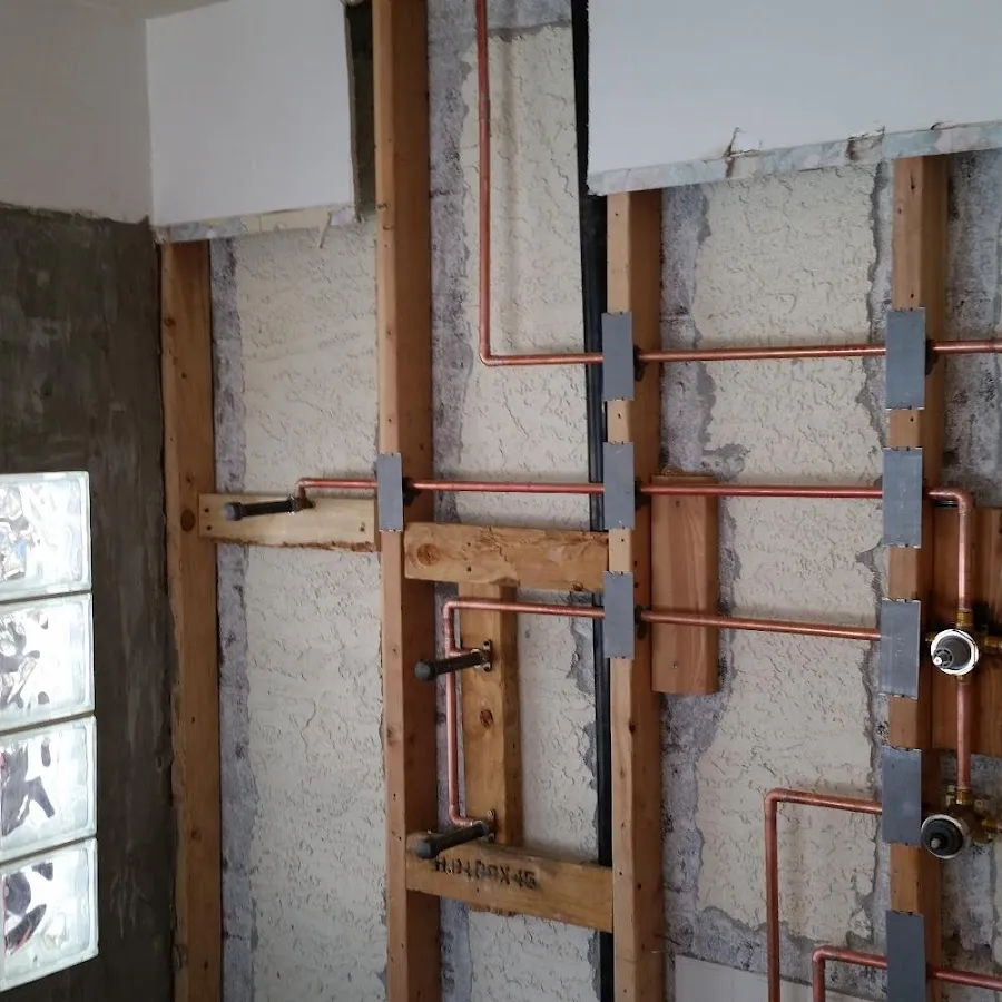Copper pipe installation for Burst Pipe Repair in Washington Terrace